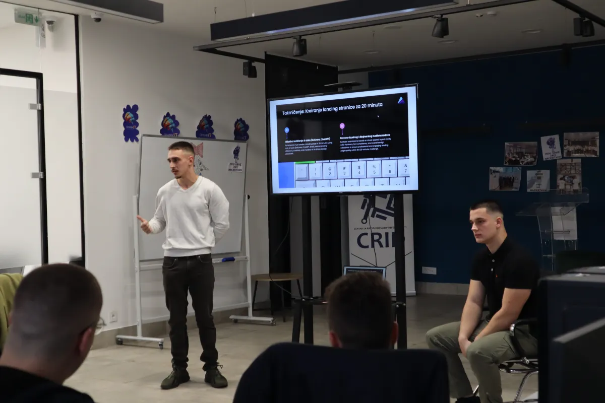 Rad na projektu — AiSajt tim